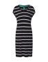 STREET ONE Rochie negru / alb - Pled.ro