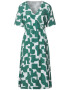 STREET ONE Rochie verde / alb - Pled.ro