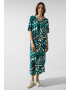 STREET ONE Rochie verde / alb - Pled.ro