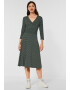 STREET ONE Rochie bej / verde / negru - Pled.ro