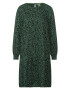 STREET ONE Rochie verde smarald / negru - Pled.ro