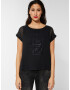 STREET ONE Tricou gri / negru - Pled.ro