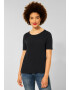 STREET ONE Tricou negru - Pled.ro