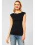 STREET ONE Tricou negru - Pled.ro