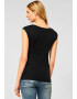 STREET ONE Tricou negru - Pled.ro