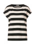 STREET ONE Tricou negru / alb - Pled.ro