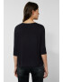 STREET ONE Tricou negru / alb - Pled.ro