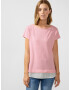 STREET ONE Tricou rosé / alb - Pled.ro