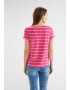 STREET ONE Tricou fucsia / alb - Pled.ro