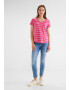 STREET ONE Tricou fucsia / alb - Pled.ro