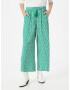 Sublevel Pantaloni verde petrol / alb - Pled.ro