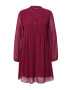 Sublevel Rochie tip bluză roșu burgundy - Pled.ro