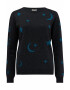 Sugarhill Brighton Pulover 'ROWENA STARS AND MOON ' albastru / negru - Pled.ro