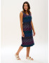 Sugarhill Brighton Rochie albastru / bleumarin / turcoaz / roz - Pled.ro