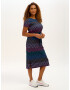 Sugarhill Brighton Rochie albastru / bleumarin / verde / corai - Pled.ro