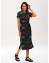 Sugarhill Brighton Rochie albastru / verde / portocaliu / negru - Pled.ro