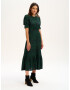 Sugarhill Brighton Rochie 'AMILIE' verde / negru - Pled.ro