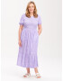 Sugarhill Brighton Rochie 'Arabella' lila / alb - Pled.ro