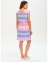 Sugarhill Brighton Rochie 'Hetty' albastru deschis / lila / roz / alb - Pled.ro