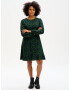 Sugarhill Brighton Rochie 'Juliette' verde / roz / negru - Pled.ro