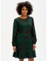 Sugarhill Brighton Rochie 'Juliette' verde / roz / negru - Pled.ro