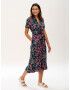 Sugarhill Brighton Rochie 'Melissa ' bleumarin / roz - Pled.ro