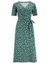 Sugarhill Brighton Rochie 'Raphaela' verde smarald / verde jad / roz deschis - Pled.ro