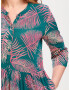 Sugarhill Brighton Rochie tip bluză 'Lauren' verde pin / fucsia / roz deschis - Pled.ro