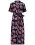 Sugarhill Brighton Rochie tip bluză 'LAURETTA SHELL BATIK ' bleumarin / roz - Pled.ro