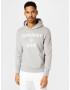 Superdry Hanorac sport gri amestecat / alb - Pled.ro