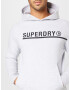 Superdry Bluză de molton gri metalic / gri deschis - Pled.ro