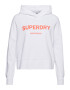 Superdry Bluză de molton portocaliu / alb - Pled.ro