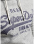 Superdry Bluză de molton 'Vintage' bej / bleumarin / gri metalic - Pled.ro