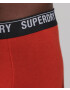 Superdry Boxeri gri amestecat / roșu deschis / negru / alb - Pled.ro