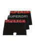 Superdry Boxeri gri / portocaliu neon / negru - Pled.ro