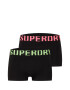 Superdry Boxeri verde neon / roz neon / negru - Pled.ro