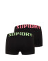 Superdry Boxeri verde neon / roz neon / negru - Pled.ro