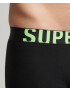 Superdry Boxeri verde neon / roz neon / negru - Pled.ro