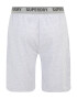 Superdry Pantaloni de pijama gri / negru - Pled.ro