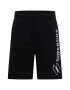 Superdry Pantaloni negru / alb - Pled.ro