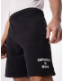 Superdry Pantaloni negru / alb - Pled.ro