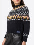 Superdry Pulover 'Fairisle' bleumarin / albastru deschis / portocaliu / roz deschis - Pled.ro