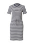 Superdry Rochie albastru marin / alb - Pled.ro