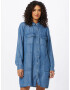 Superdry Rochie de vară 'TENCEL OVERSIZED SHIRT DRESS' albastru - Pled.ro