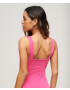 Superdry Rochie de vară fucsia - Pled.ro