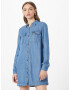 Superdry Rochie tip bluză albastru denim - Pled.ro