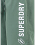 Superdry Șorturi de baie verde pastel / alb - Pled.ro