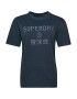 Superdry Tricou albastru / albastru marin - Pled.ro