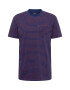 Superdry Tricou albastru cobalt / portocaliu - Pled.ro