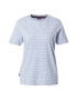 Superdry Tricou albastru deschis / alb - Pled.ro